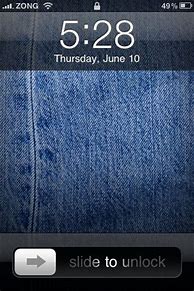 Image result for iOS 4 Lock Screen