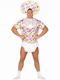 Image result for Adult Baby Costume