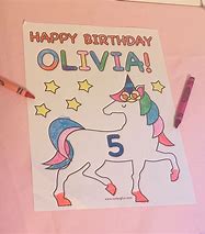 Image result for Birthday Coloring Pages for Kids