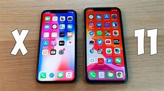 Image result for iPhone 11 Compared to iPhone X