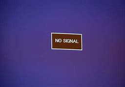 Image result for No Signal TV Black and White