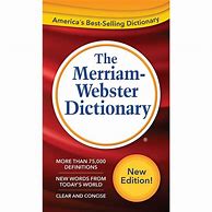 Image result for Merriam-Webster Dictionary Book