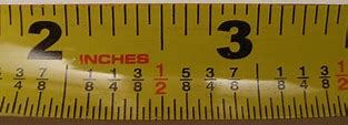 Image result for Inches Tape Measure