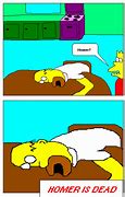 Image result for Homer Simpson Dead