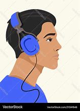 Image result for Guy Listening to Music Clip Art