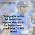 Image result for Dhoni Quotes Wallpaper for Laptop