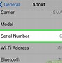 Image result for iPhone Serial Number