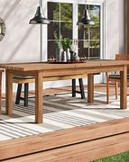 Image result for Helvie Solid Wood Table