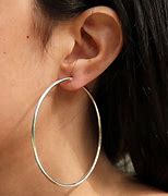 Image result for 2.5 Inch Hoop Earrings