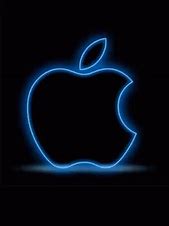 Image result for Blue Apple iPhone Wallpaper