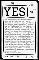 Image result for Yes Card Meme