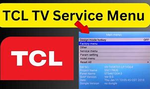 Image result for TCL TV Service Menu