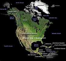 Image result for North American Continent Map America