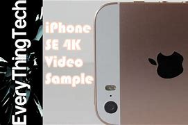 Image result for iPhone SE 4K Video