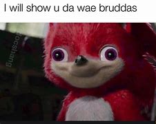 Image result for Knuckles the Echidma Uganda Meme