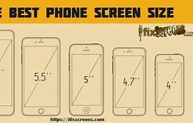 Image result for Black Screen Phone Size