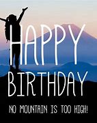 Image result for Happy Birthday Mountain Meme
