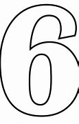 Image result for 6 with White Backround