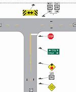 Image result for T-intersection Sign