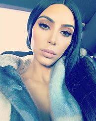 Image result for Kim Kardashian Hair and Makeup