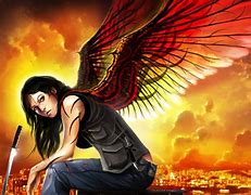 Image result for Angel with Bat Wings