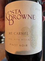 Image result for Kosta Browne Pinot Noir Observations