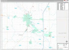 Image result for Grant County Indiana Map