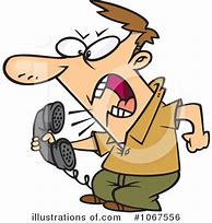 Image result for Angry Telemarketer Clip Art