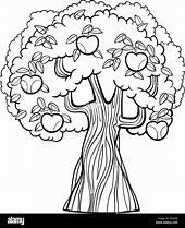 Image result for Tall Cartoon Apple Tree