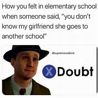 Image result for When You Ask a Doubt Meme