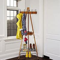 Image result for Coat and Shoe Rack Combo
