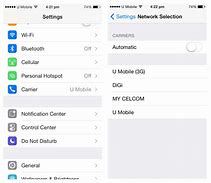 Image result for Select Network iPhone