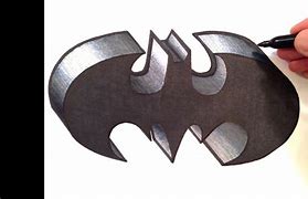 Image result for Batman Logo Pencil Art