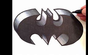Image result for Batman Logo Pencil Art