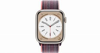 Image result for Starlight Apple Watch with Black Band