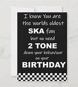 Image result for Ska Birthday Card