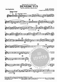 Image result for Benedictus Karl Jenkins Sheet Music