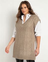 Image result for Plus Size Sweater Vest