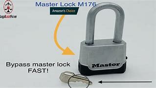 Image result for Reset Master Lock M176xdlh