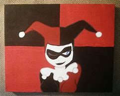Image result for Cool Harley Quinn Painting Ideas