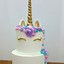 Image result for Rainbow and Unicorn Cake