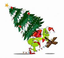 Image result for Grinch Christmas Tree Cartoon