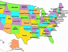 Image result for All 50 States and Capitals Map