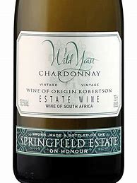 Image result for Springfield Estate Chardonnay Wild Yeast