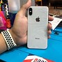 Image result for iPhone X. Back Glass Crack