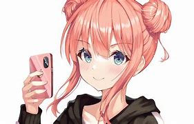 Image result for Anime Girl Phone Holder