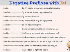 Image result for Non Prefix Examples