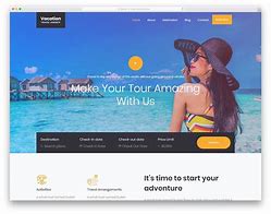 Image result for Travel Website Design