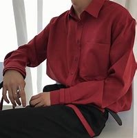 Image result for Red Aesthetic Shirt