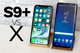 Image result for iPhone X vs Samsung S9 Plus